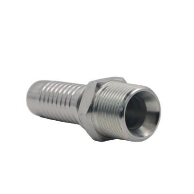 China new design stainless bspt/bsp/carbon steel hydraulic hose fitting for high pressure hoses 1/4