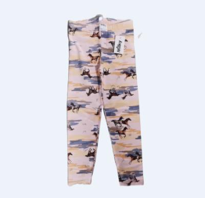 China Girls Breathable Pants With Slim Girls Digital Animal Print Style Girls Clothing Legging for sale