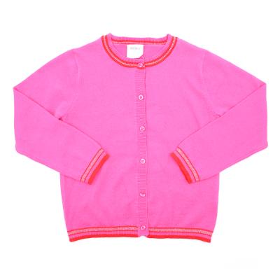 China Anti-Shrink Long Sleeve Hot Pink Full For Little Girls Coat Buttons Cozy Girl's Top For Girl Kids 2021 for sale