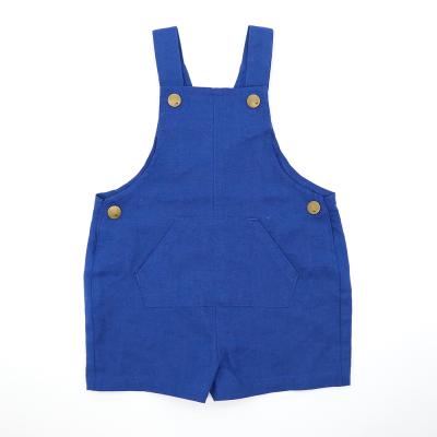 China Antibacterial Baby Toddler 2 Buttons Adjustable Straps Fashion Jean Overalls Toddler Slim Cute Girl Denim Jumper Baby Boy Jeans Denim Straps for sale