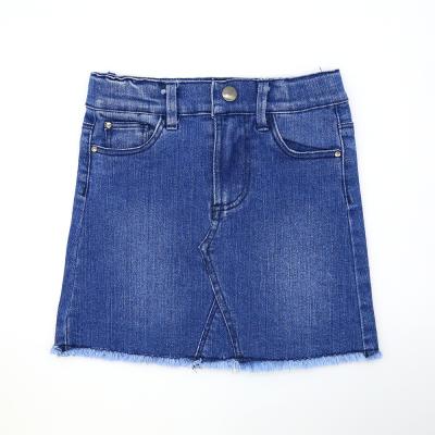 China New viable mini denim skirt women damage big denim shorts skirts buttons pockets denim skirts for women for sale