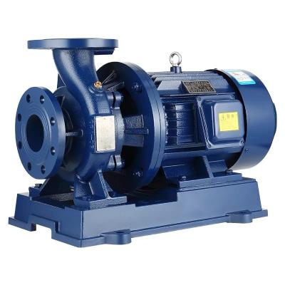 China ISW20-160 Commercial Buildings Horizontal Booster Industrial Cold And Hot Water Circulating Pump for sale