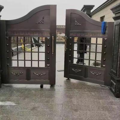 China High Quality Decoration Entrance Arch Door Low Wall Home Door Grill Design Villa Apartment Courtyard OEM for sale