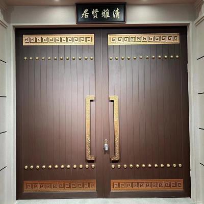 China High quality modern luxury elegant modern street door villa base track home anti theft security for sale