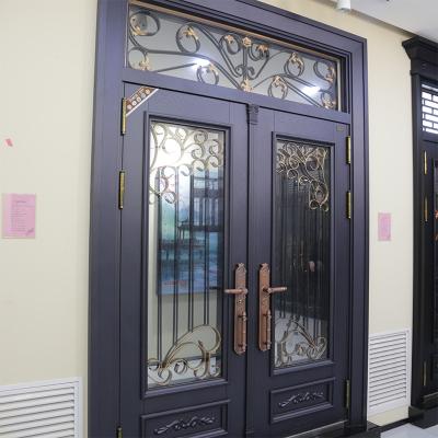 China High quality anti-theft villa hybrid external door entry gates residential double made in China for sale