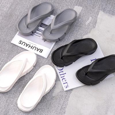 China Fashion trend factory price custom white slides wholesale fashion logo flip flops custom non-slip flip flops for sale