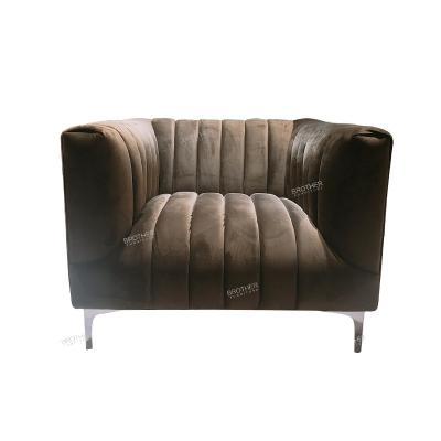 China Storage China Design Antique Chesterfield Chairs With Stainless Leg for sale