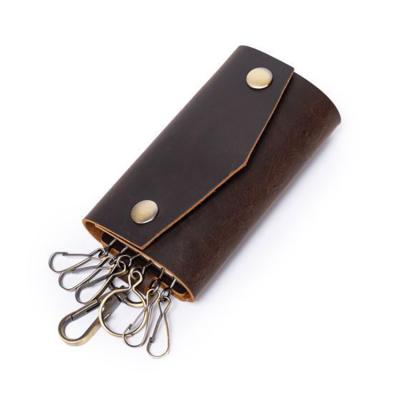 China Multifunctional/Durable/Useful/Fashion/Eco-Friendly Genuine Leather Men Invent Car Wallet Keychain Pocket Multi Function Key Holder Wallet for sale