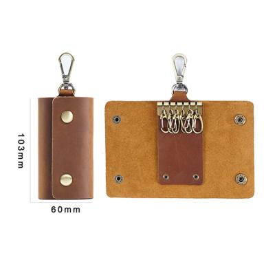 China Multifunctional/Durable/Useful/Fashion/Genuine Leather Car Key Wallet Men Wallet High Quality Eco-Friendly Holder Bag for Men and Women for sale