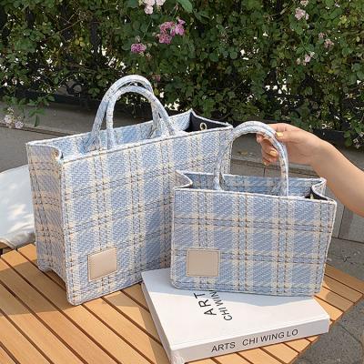 China Durable / Fashion / New Eco - Friendly Designer 2 Size In Stock Large Capacity Tote Handbag For Women for sale