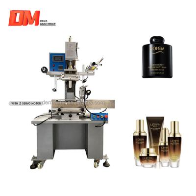 China Plastic Portable Cups Tissue Bottle Hot Stamping Machine For Round Gold Foil Stamping Machine for sale