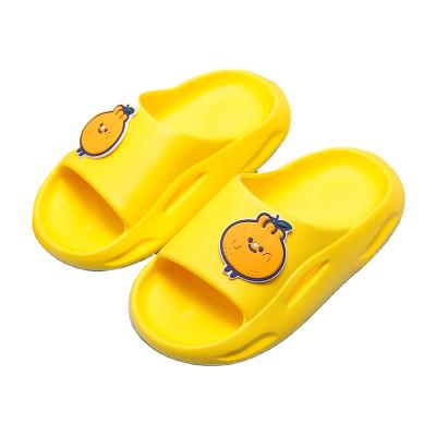 China Anti-Smell Closed Toe Sandals Summer Leather Boys Children Baby Kids Fashion Slippers for sale