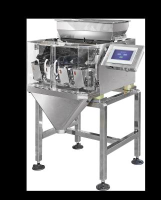 China 0.8L Auto Weighing Filling Machine , Powder 4 Head Linear Weigher PLC Control for sale