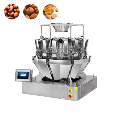 China 70WPM 14 Head Multihead Weigher , MCU Automatic Bag Packing Machine for sale