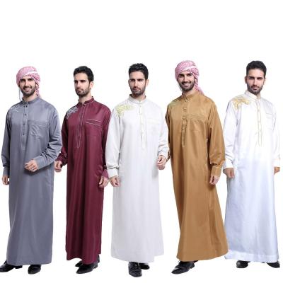 China Mens Kurta Styles Thobe Dress Dubai Abaya Dubai Monsoon Clothing Best Sell Nigerian Indian Muslim Kurta For Men C99 for sale