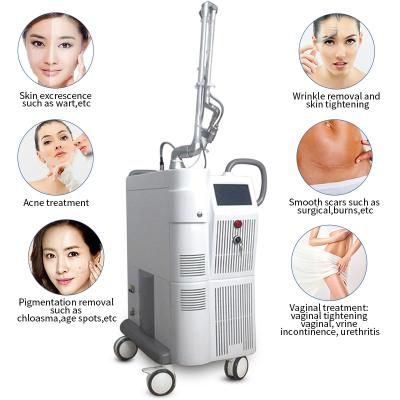 China Acne Treatment Skin Lifting Fractional RF CO2 Laser Machine With Metal Tube for sale