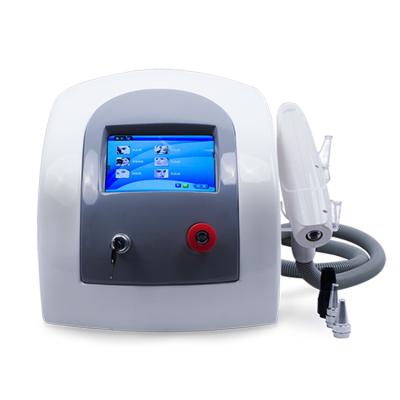 China Hot Selling ND Yag Laser Eyebrow Mini Portable Tattoo Removal Shampoo Machine Q Switched Tabletop Machine for sale