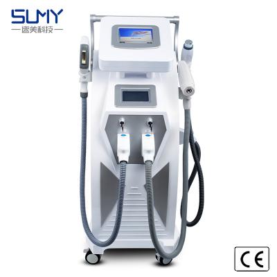 China Hair Removal 2021 Multifunctional 3 in 1 elight IPL Single Permanent Shr RF ND YagTattoo Removal Photorejuvenation Laser Hair Removal Machine for sale