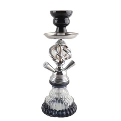 China Custom portable book car wooden handle and acrylic handle promotion travel around double acrylic hookah for sale