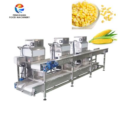 China food & Commercial Beverage Factory Corn Thresher Fresh Corn Peeling Thresher Sweet Corn Peeling Machine Line for sale