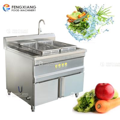 China Water Saving Industrial Salad Washing Machine Vegetable And Fruit Bubble Cleaning Machine For Kitchen for sale