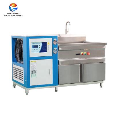 China Sustainable Refrigeration Bubble Washing Machine Cooling Water Vegetable Seafood Thaw Meat Cleaning Machine for sale