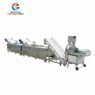 China Industrial Snack Factory Salad Vegetable Washing Cutting Processing Center , Automatic Production Line for sale