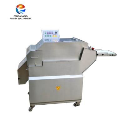 China Adjustable Type Frozen Meat Processing Hotels Thickness Cutter Dicing Cutting Machine for sale