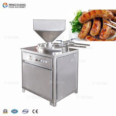 China Easy Operation GS-30B High Efficiency Automatic Double Tube Type Sausage Filler Filling Making Machine for sale