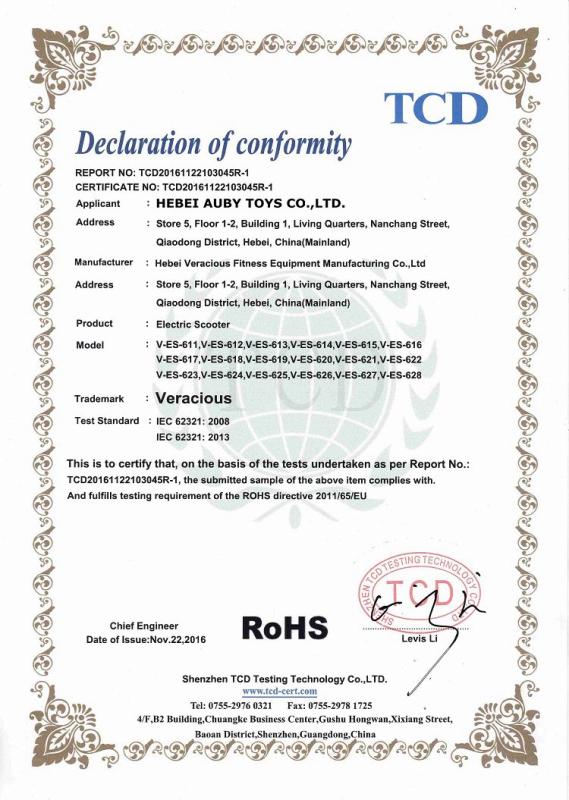 RoHS - Hebei Xianna Trading Co., Ltd.