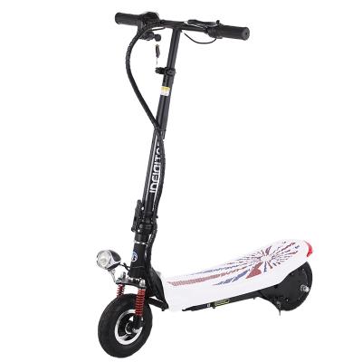 China Foldable 24V 10Ah chain of unisex lithium battery brushless motor 20-30km per charging adult electric scooter for sale