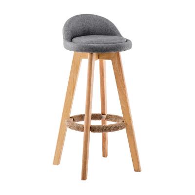 China Customized High Quality Modern Economy Practical Wood Sneaks Helm Chair With Back Fabric Upholstery for sale