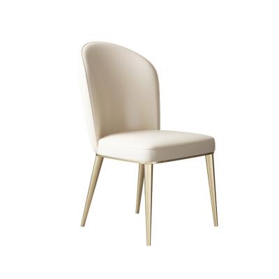 China Other Multicolor Optional Cheap Indoor Home Restaurant Dining Microfiber Nappa Skin Dining Chair for sale