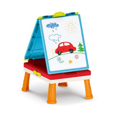 China Portable Art Painting 3-in-1 Desktop Children's Toys Easel Drawing Board Drawing Book Children Write Board Easel For Kids for sale