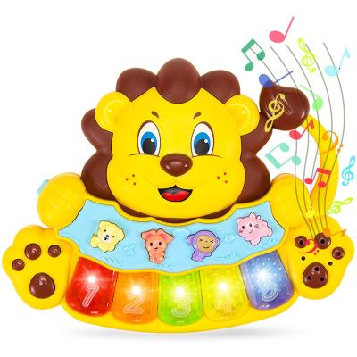 China Battery Operated Musical Plastic Toys Baby Toys Classic Educational Plastic Babies Learning Musical Keyboard for sale