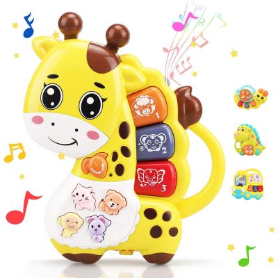 China Baby Toy Cute Design Baby Toy Animal Musical Keyboard Plastic Music Toy For Kid for sale