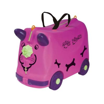 China Ride On Toy Cute Animal Style Ride On Kid Suitcase Car Toys Stroller Baby Travel for sale