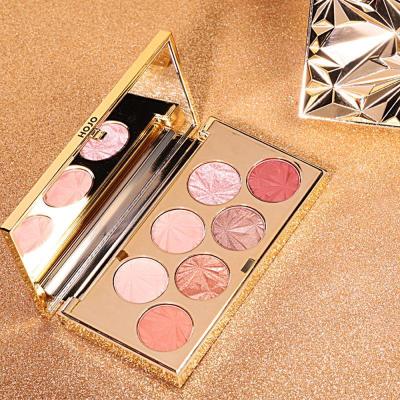 China Waterproof Eyes Diamond Silky Eyeshadow Palette Sequin Glitter Pink Earth Color Matte Shadow TSLM1Eye Shadow for sale