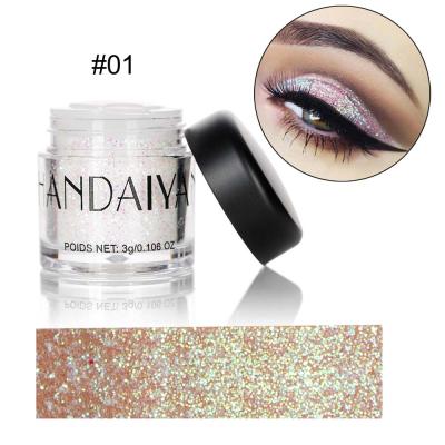 China Other Monochromatic Pearl Eyeshadow Glitter Eyeshadow Palette Shimmer Powder Women Make Up for sale