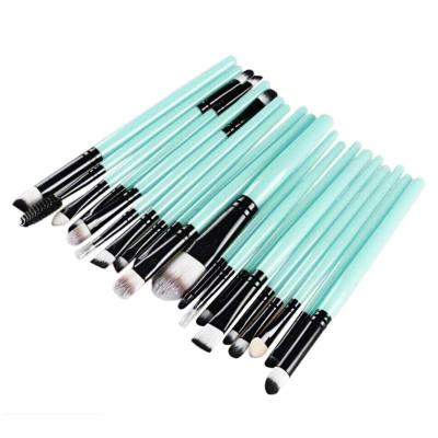 China 20 Pcs Skin-friendly Makeup Brush Tools Prepare Toiletry Kit Wool Make Up Brush Set for sale