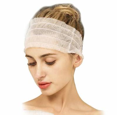 China Women Headwrap Spa Disposable Facial Headbands Person Wrapped (Black) Other Hair Styling Tools for sale