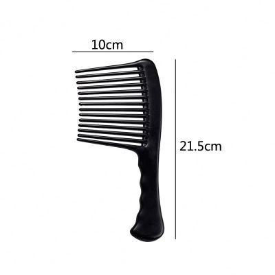 China Hot Pink 4g Women Detangling Wig Detangling Rake Long Curly Hair Logo Wide Teeth Comb For Detangle Brush salon home suitable for sale