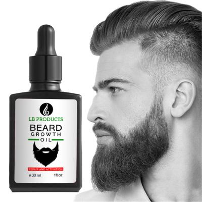 China Moisturize 30ml Brush Comb Men's Beard Care Growth Beard Grooming Kit for sale