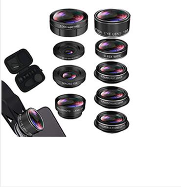 China Detachable 11 in 1 Kit Amazon New Hot Selling Phone Lens 11 in 1 Universal Mobile Phone Camera Lens Kit for sale