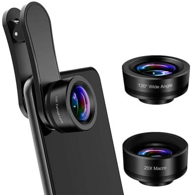 China 3 in 1 Lens with 2020 Newest Clip Instruments Selfie Lens 3 in 1 Cell Phone Lens for iPhone 11 pro for sale