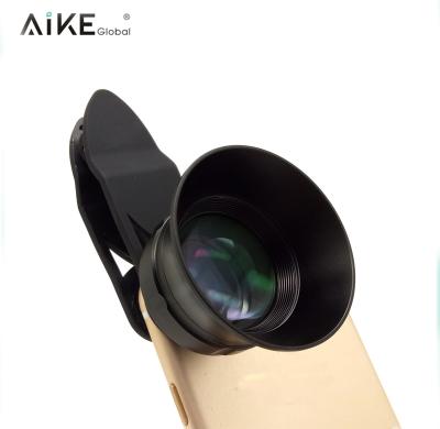 China Mobile Phone Lens Amazon Hot Portrait Mobile Phone Lens With Hood 2X Zoom Telephoto Lens For Aukey Amir Smartphone Parts for sale