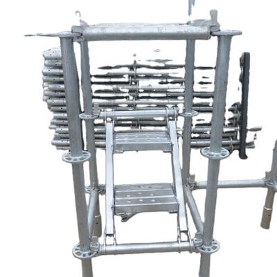 China Green house high quality liquid material frame pipe ringlock system v galvanized steel pipe scaffolding for sale