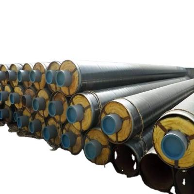 China Liquid Stability Underground Tianjin Pipe Heat Insulation Jacket Direct Buried Pre-insulated Carbon Steel Pipe Pipe for sale