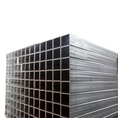 China Steel Structure Pipe 50x50 Square Tube Price , Annealing 20x20 Black Square Hollow Steel Tube Rectangular Section for sale