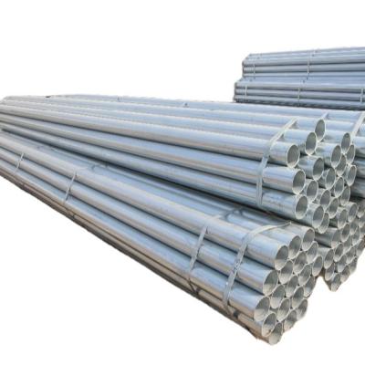 China Fluid Pipe Tianjin 1.5 Inch DN40 48.3mm 6 Meters Scaffolding Tube Galvanized Steel Welded Pipe for sale